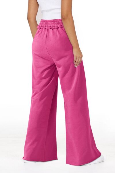 High Waist Wide Leg Pants - Pahabu - Women's Clothing & Shop
