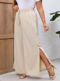Tied Wide Leg Pants - Pahabu - Women's Clothing & Shop