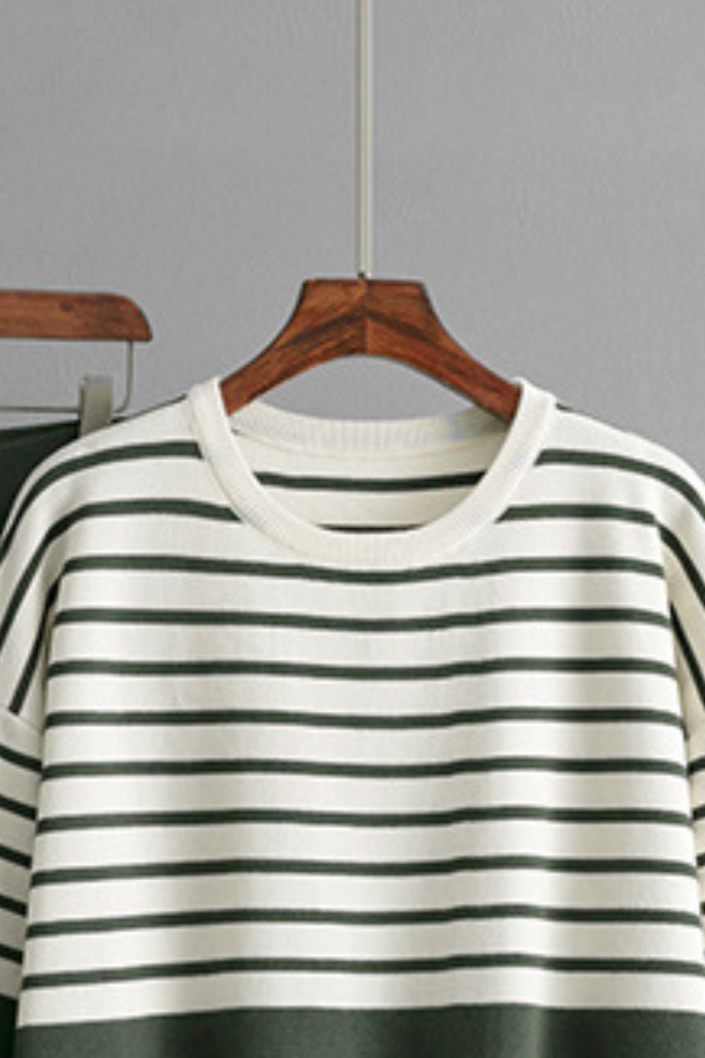 Basic Bae Striped Round Neck Long Sleeve Top and Pants Sweater Set - Pahabu - Women's Clothing & Shop