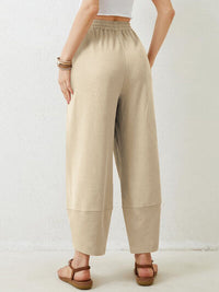Lovelet Elastic Waist Wide Leg Pants - Pahabu - Women's Clothing & Shop