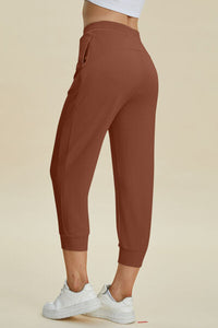 Basic Bae Full Size Air Scuba Drawstring High Waist Cropped Pants - Pahabu - Women's Clothing & Shop