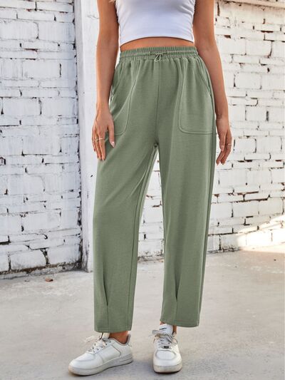 Lovelet Drawstring Pants with Pockets - Pahabu - Women's Clothing & Shop