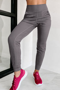 High Waist Joggers with Pockets - Pahabu - Women's Clothing & Shop