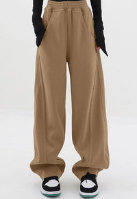 Elastic Waist Sweatpants with Pockets - Pahabu - Women's Clothing & Shop