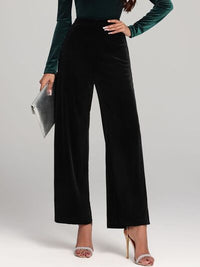 High Waist Wide Leg Pants - Pahabu - Women's Clothing & Shop