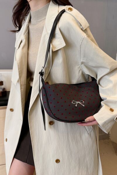 Polyester Printed Adjustable Strap Crossbody Bag - Pahabu - Women's Clothing & Shop