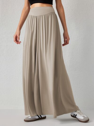 High Waist Wide Leg Pants - Pahabu - Women's Clothing & Shop