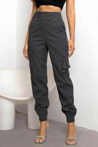High Waist Cargo Pants - Pahabu - Women's Clothing & Shop