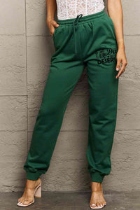 Simply Love Full Size HAVE THE DAY YOU DESERVE Graphic Sweatpants - Pahabu - Women's Clothing & Shop