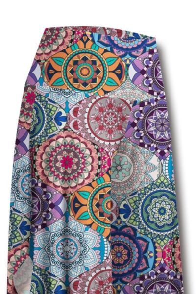 FAM-FAM Printed Wide Leg Pants - Pahabu - Women's Clothing & Shop