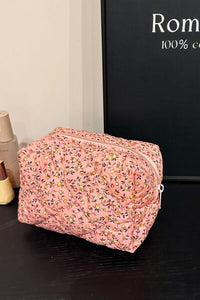 Floral Quilted Clutch with Plaid Lining - Pahabu - Women's Clothing & Shop