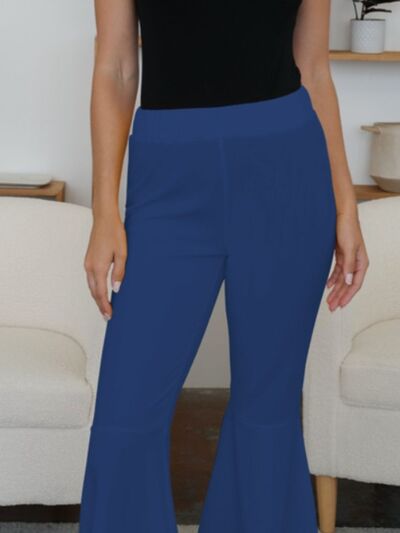 FAM-FAM High-Low Bootcut Pants - Pahabu - Women's Clothing & Shop