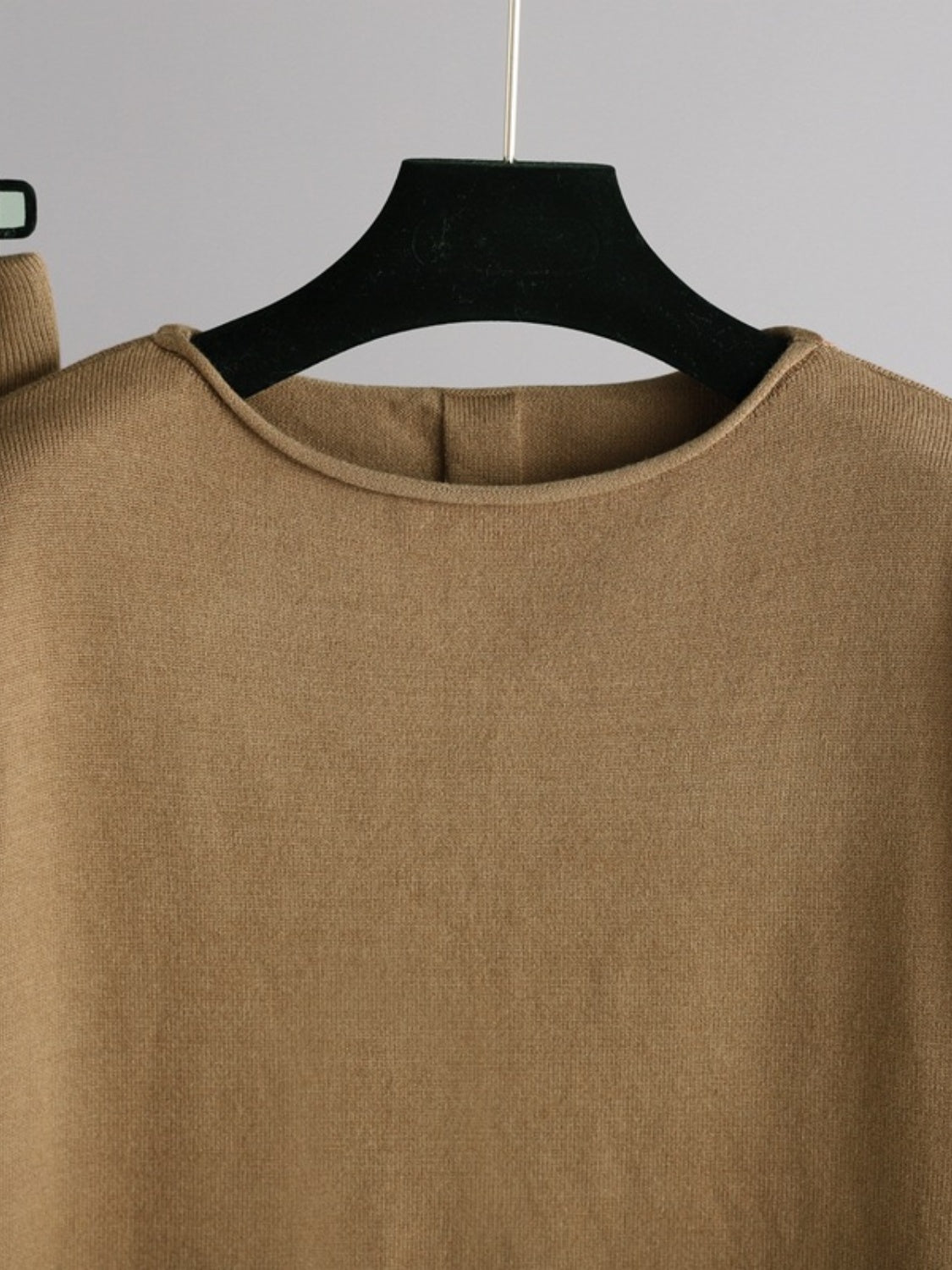 Basic Bae Rolled Round Neck Top and Pants Sweater Set - Pahabu - Women's Clothing & Shop
