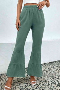 Long Flare Pants with Pocket - Pahabu - Women's Clothing & Shop