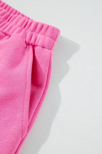 High-Low Round Neck Top and Shorts Set - Pahabu - Women's Clothing & Shop