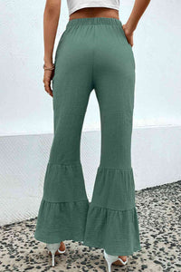 Long Flare Pants with Pocket - Pahabu - Women's Clothing & Shop