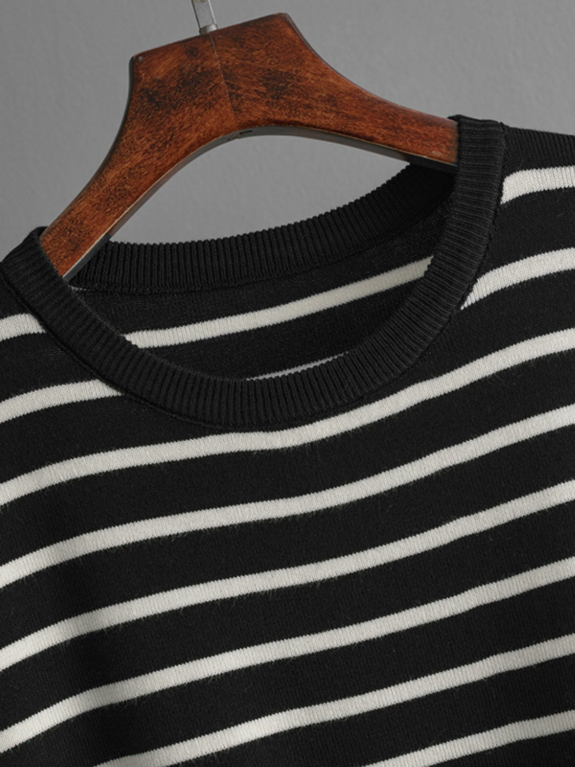 Basic Bae Striped Round Neck Long Sleeve Top and Pants Sweater Set - Pahabu - Women's Clothing & Shop