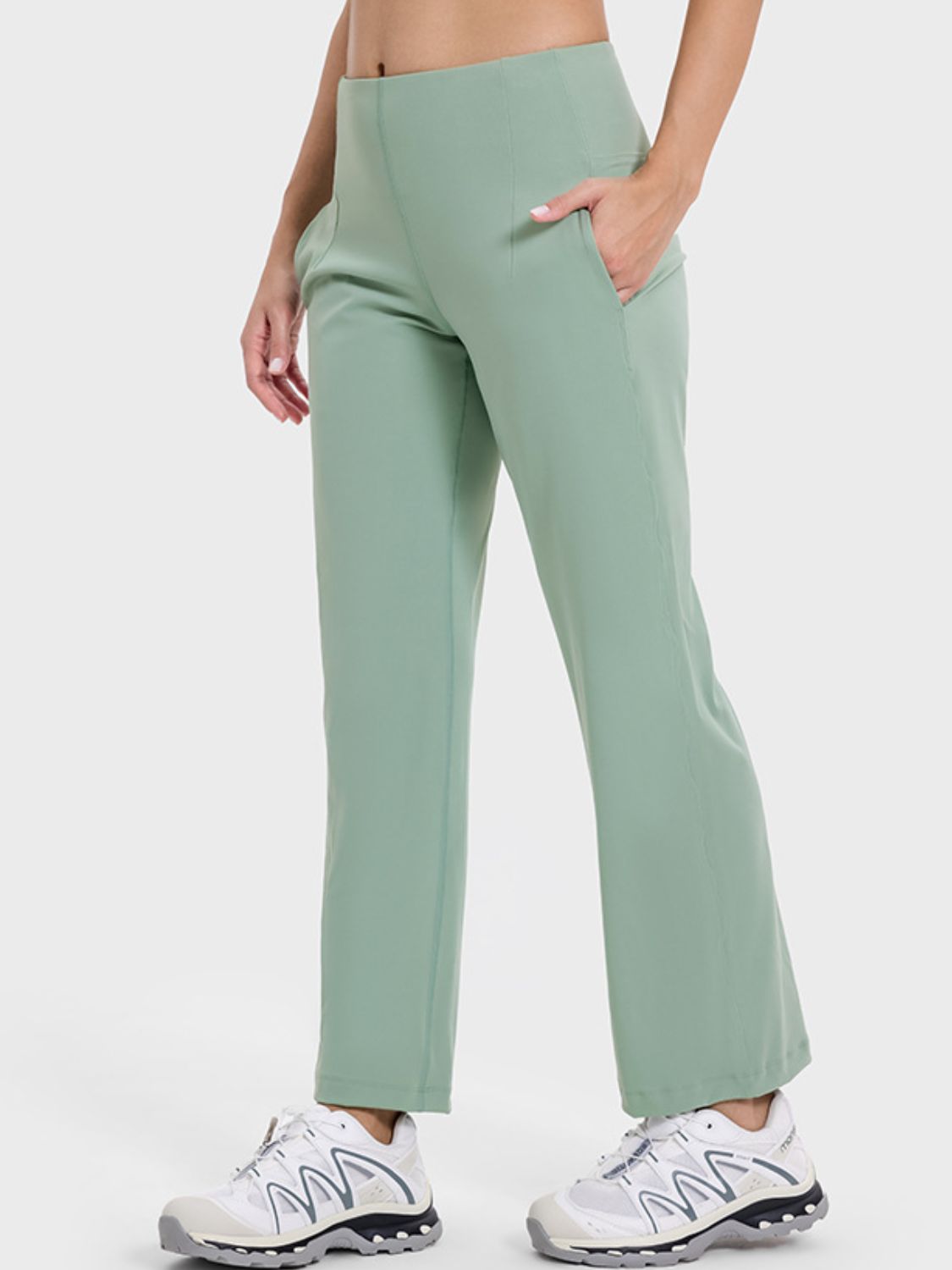 Millennia Pocketed High Waist Active Pants - Pahabu - Women's Clothing & Shop