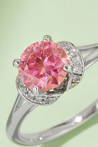 1 Carat Moissanite 4-Prong 925 Sterling Silver Ring - Pahabu - Women's Clothing & Shop