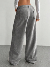 Wide Leg Pants with Pockets - Pahabu - Women's Clothing & Shop
