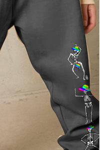 Simply Love Full Size SKELETON Graphic Sweatpants - Pahabu - Women's Clothing & Shop