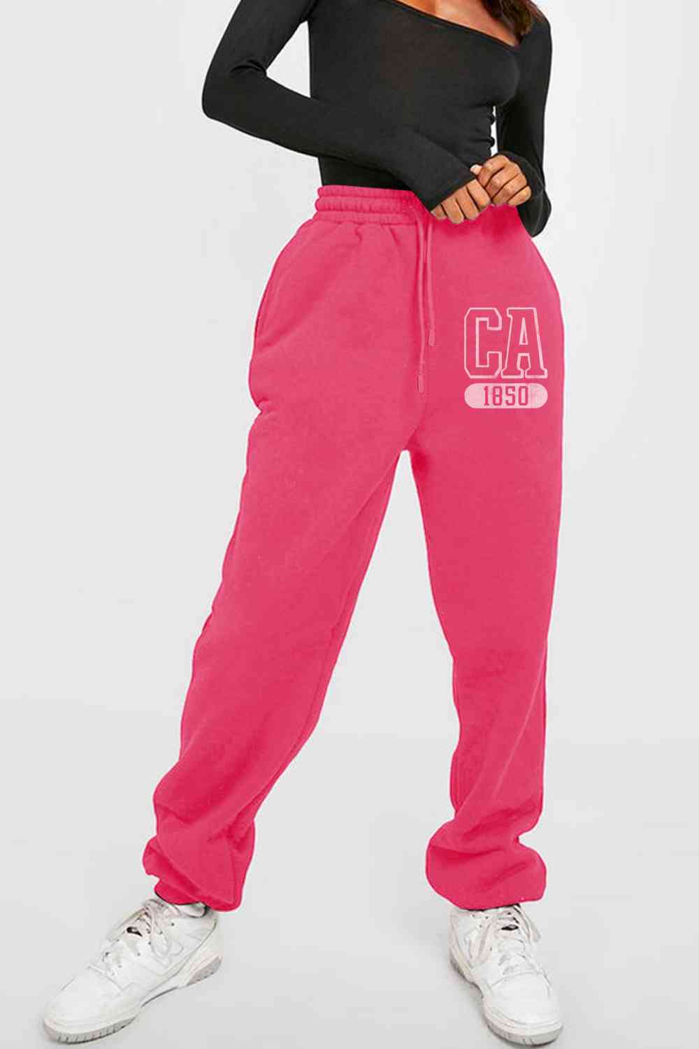 Simply Love Simply Love Full Size CA 1850 Graphic Joggers - Pahabu - Women's Clothing & Shop