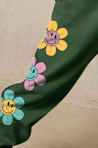 Simply Love Simply Love Full Size Drawstring Flower Graphic Long Sweatpants - Pahabu - Women's Clothing & Shop