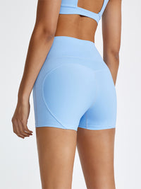 High Waist Active Shorts - Pahabu - Women's Clothing & Shop