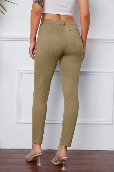 StretchyStitch Pants by Basic Bae - Pahabu - Women's Clothing & Shop