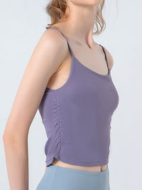 Ruched Sports Cami - Pahabu - Women's Clothing & Shop