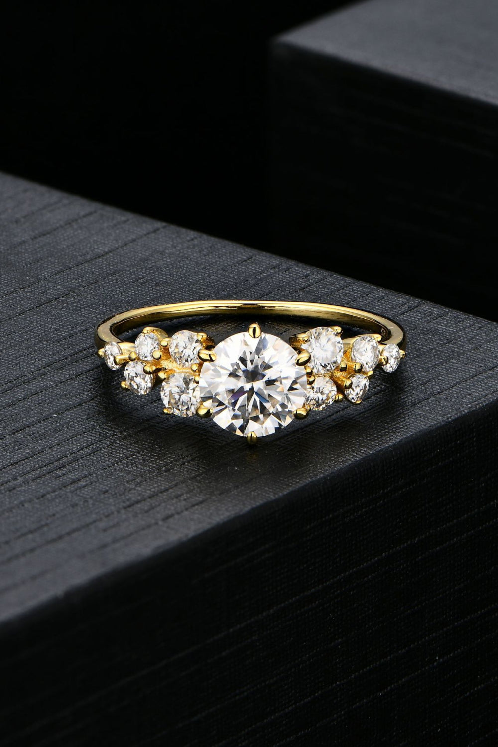 1 Carat Moissanite 925 Sterling Silver Ring - Pahabu - Women's Clothing & Shop