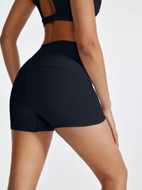 High Waist Active Shorts - Pahabu - Women's Clothing & Shop