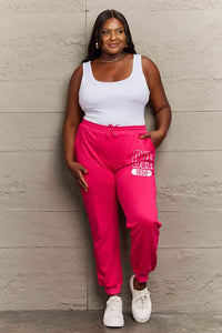 Simply Love Simply Love Full Size CA 1850 Graphic Joggers - Pahabu - Women's Clothing & Shop