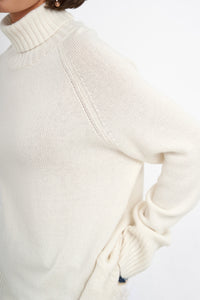 Turtle Neck Raglan Sleeve Sweater - Pahabu - Women's Clothing & Shop