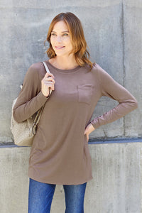 Basic Bae Full Size Round Neck Long Sleeve Top