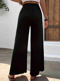 Full Size High Waist Wide Leg Pants - Pahabu - Women's Clothing & Shop