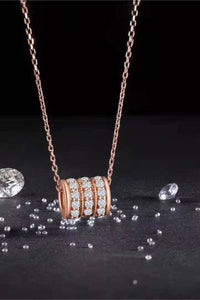 Moissanite 925 Sterling Silver Necklace - Pahabu - Women's Clothing & Shop