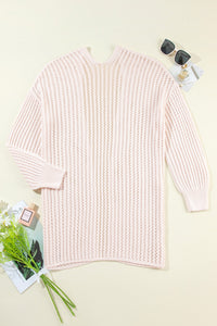 Open Front Long Sleeve Cardigan - Pahabu - Women's Clothing & Shop