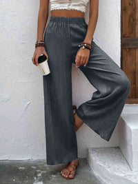 Full Size High Waist Wide Leg Pants - Pahabu - Women's Clothing & Shop