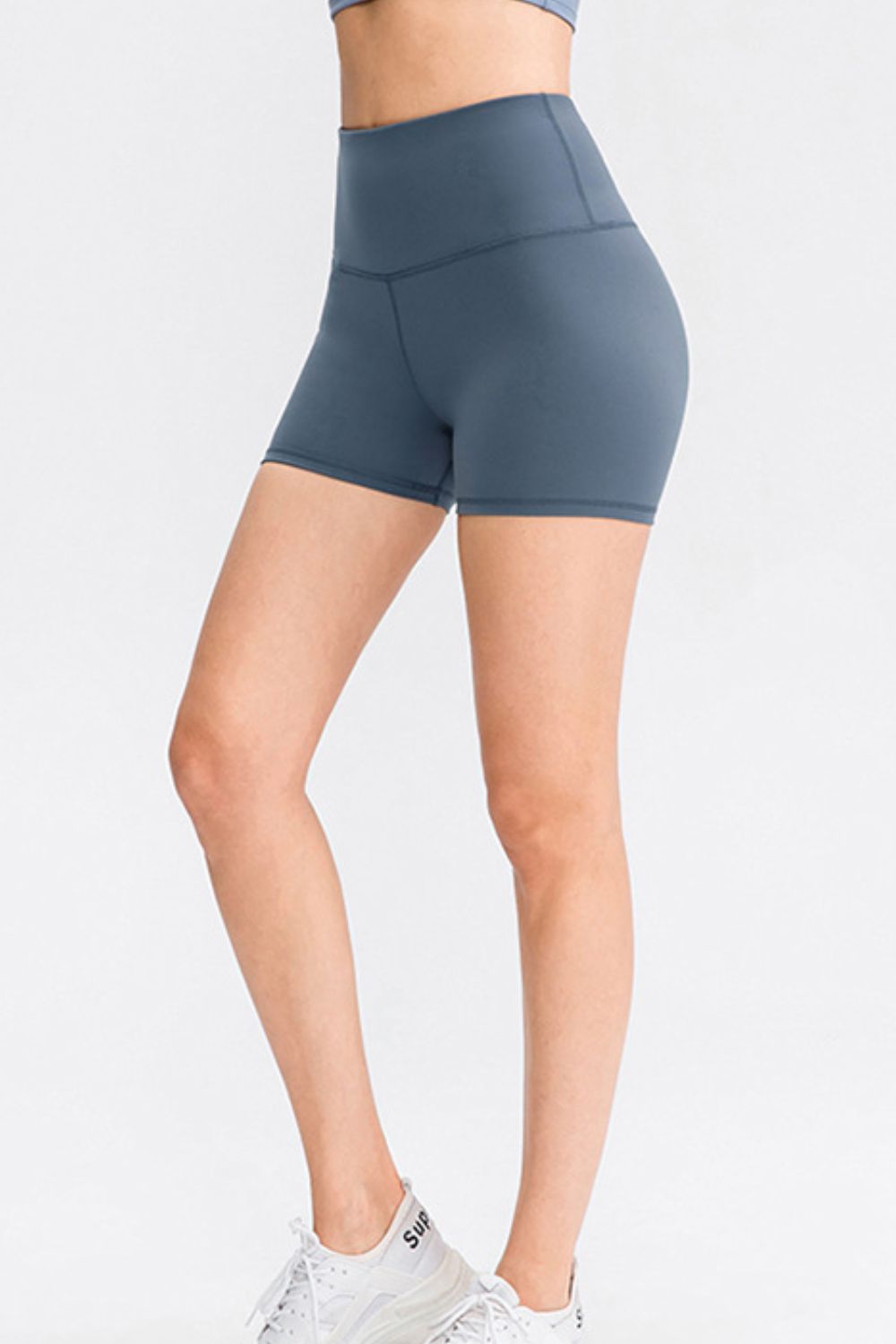 Wide Waistband Sports Shorts - Pahabu - Women's Clothing & Shop