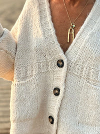 Pocketed V-Neck Button Up Cardigan - Pahabu - Women's Clothing & Shop