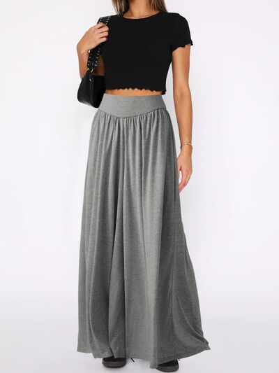 High Waist Wide Leg Pants - Pahabu - Women's Clothing & Shop