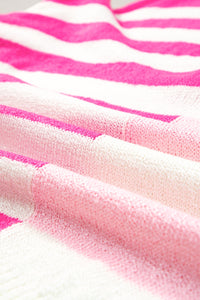 Striped Round Neck Half Sleeve Knit Top - Pahabu - Women's Clothing & Shop