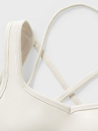 Millennia Crisscross Square Neck Active Tank - Pahabu - Women's Clothing & Shop