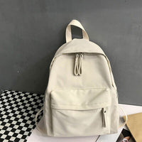 Zip Cotton Backpack Bag - Pahabu - Women's Clothing & Shop