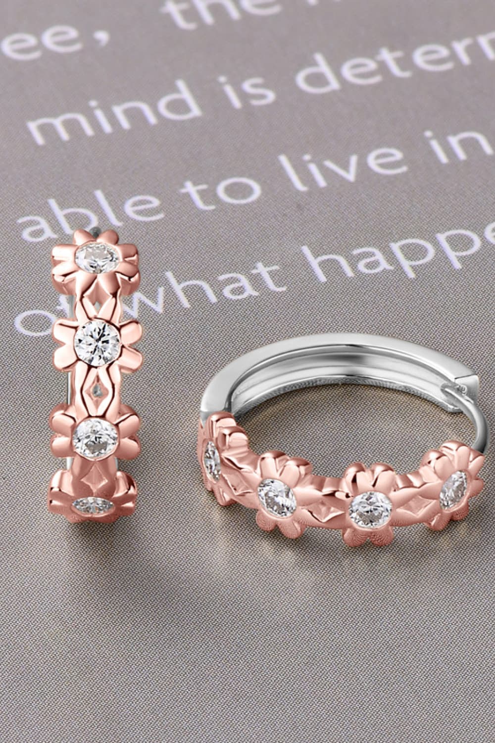 Moissanite 925 Sterling Silver Huggie Earrings - Pahabu - Women's Clothing & Shop