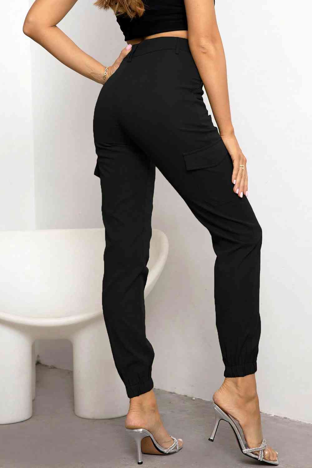 Button Fly Cargo Pants - Pahabu - Women's Clothing & Shop