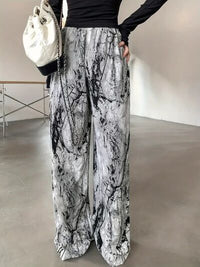 Printed Wide Leg Pants - Pahabu - Women's Clothing & Shop