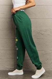 Simply Love Simply Love Full Size Drawstring Flower Graphic Long Sweatpants - Pahabu - Women's Clothing & Shop