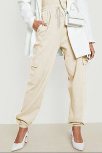 Drawstring Joggers with Pockets - Pahabu - Women's Clothing & Shop